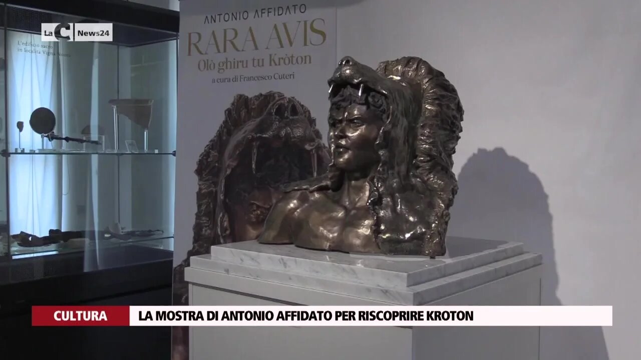 La mostra di Antonio Affidato per riscoprire Kroton