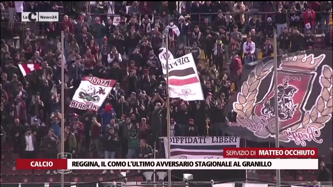 Reggina, il Como l’ultimo avversario stagionale al Granillo