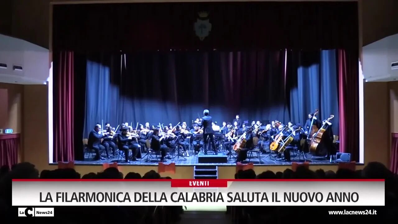 La Filarmonica della Calabria saluta il nuovo anno