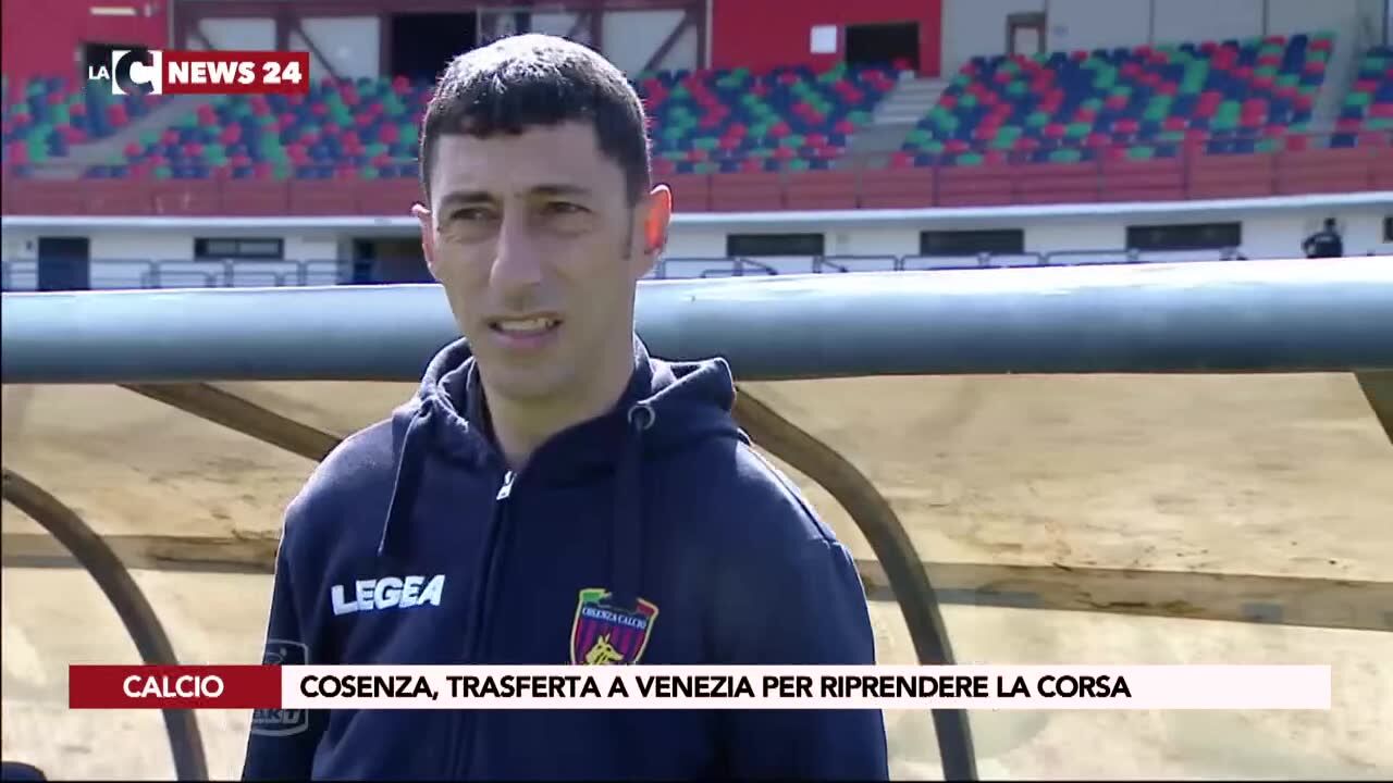Cosenza, trasferta a Venezia per riprendere la corsa