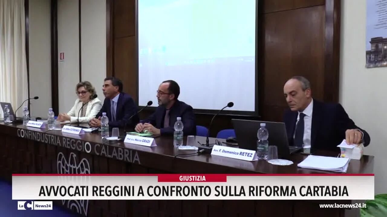 Avvocati reggini a confronto sulla riforma Cartabia