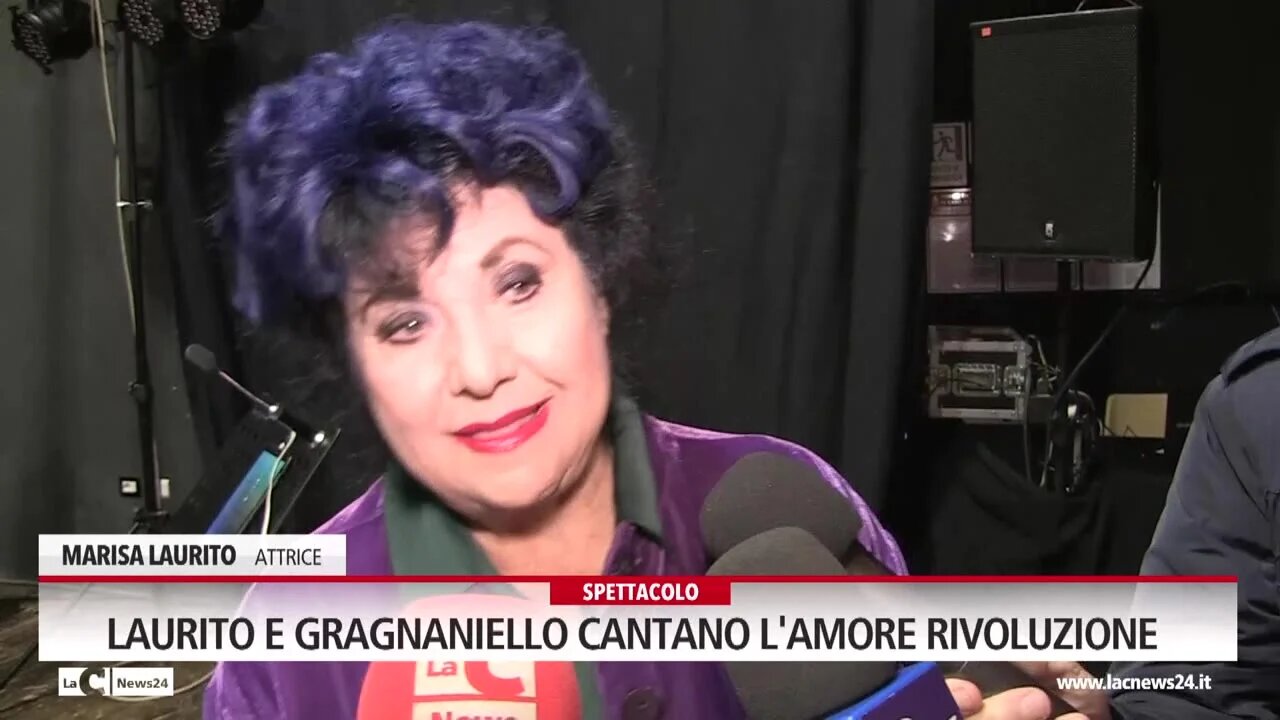 Laurito e Gragnaniello cantano l’amore rivoluzione