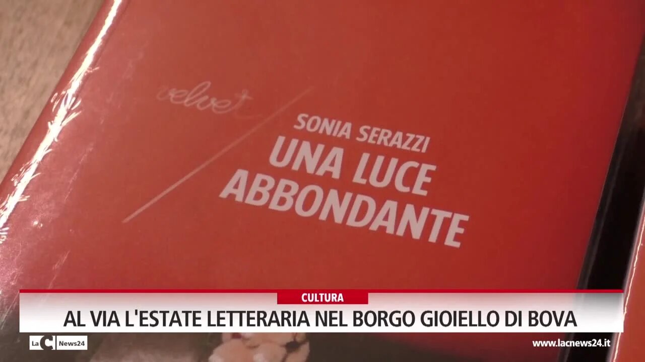 Al via l'estate letteraria nel borgo gioiello di Bova