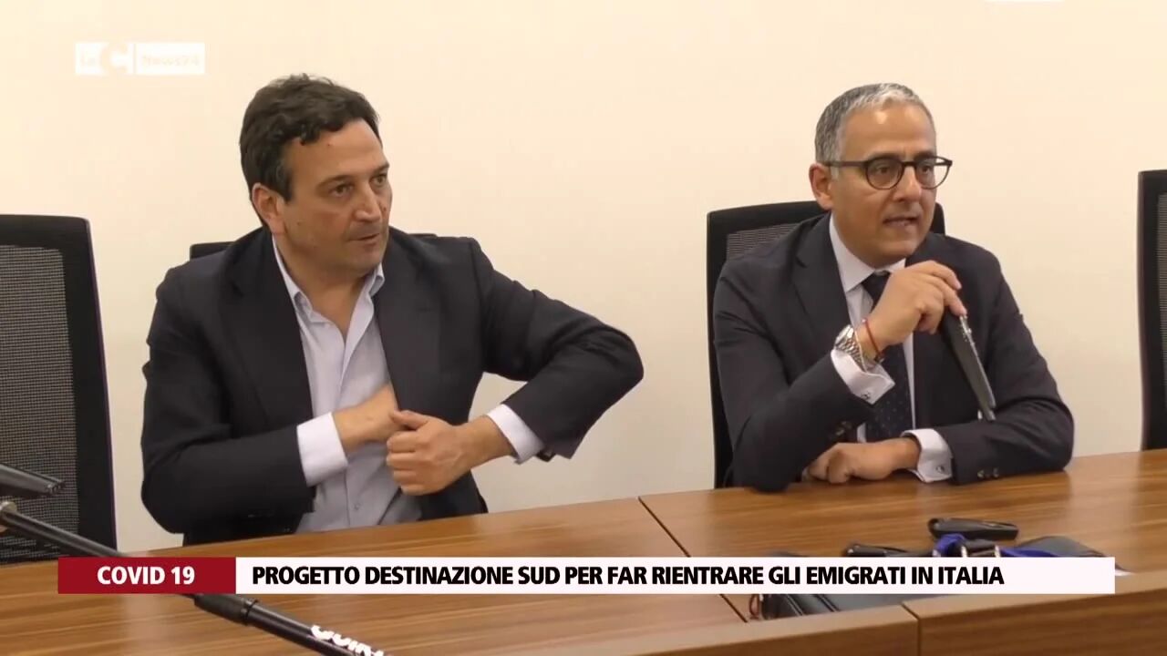Progetto destinazione sud per far rientrare gli emigrati in Italia