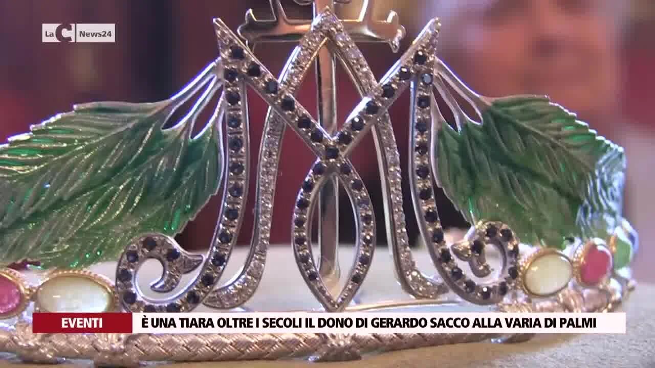 È una tiara oltre i secoli il dono di Gerardo Sacco alla Varia di Palmi