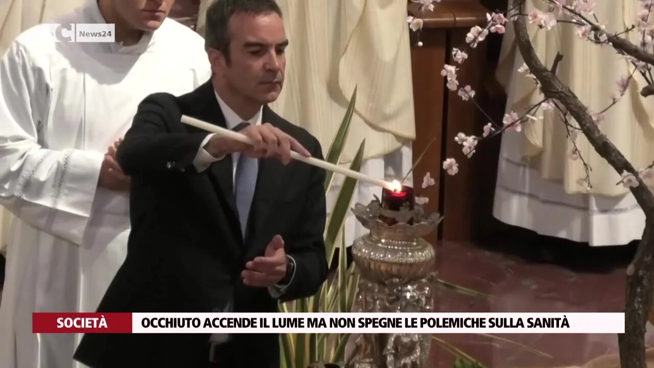 Occhiuto accende il lume ma non spegne le polemiche sulla sanità