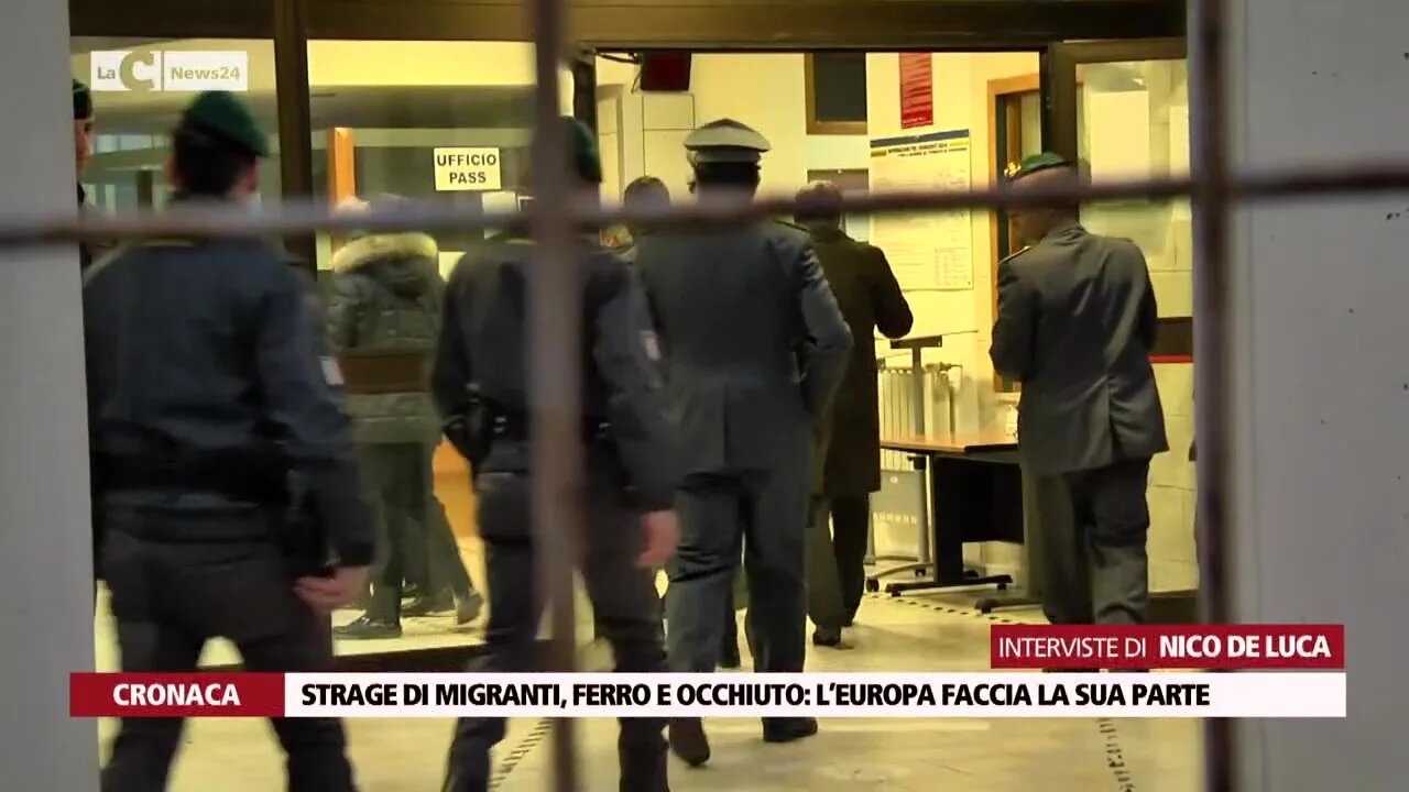 Strage di migranti, Ferro e Occhiuto: l’Europa faccia la sua parte