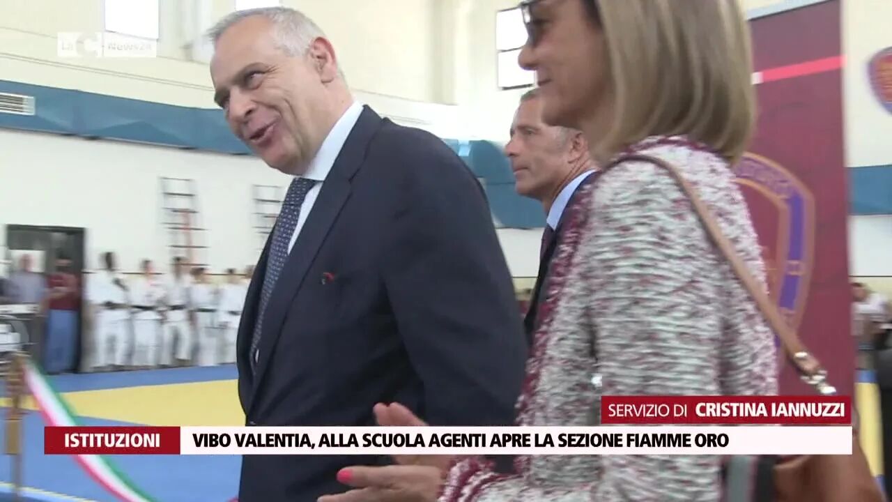 Vibo Valentia, alla scuola agenti apre la sezione Fiamme oro