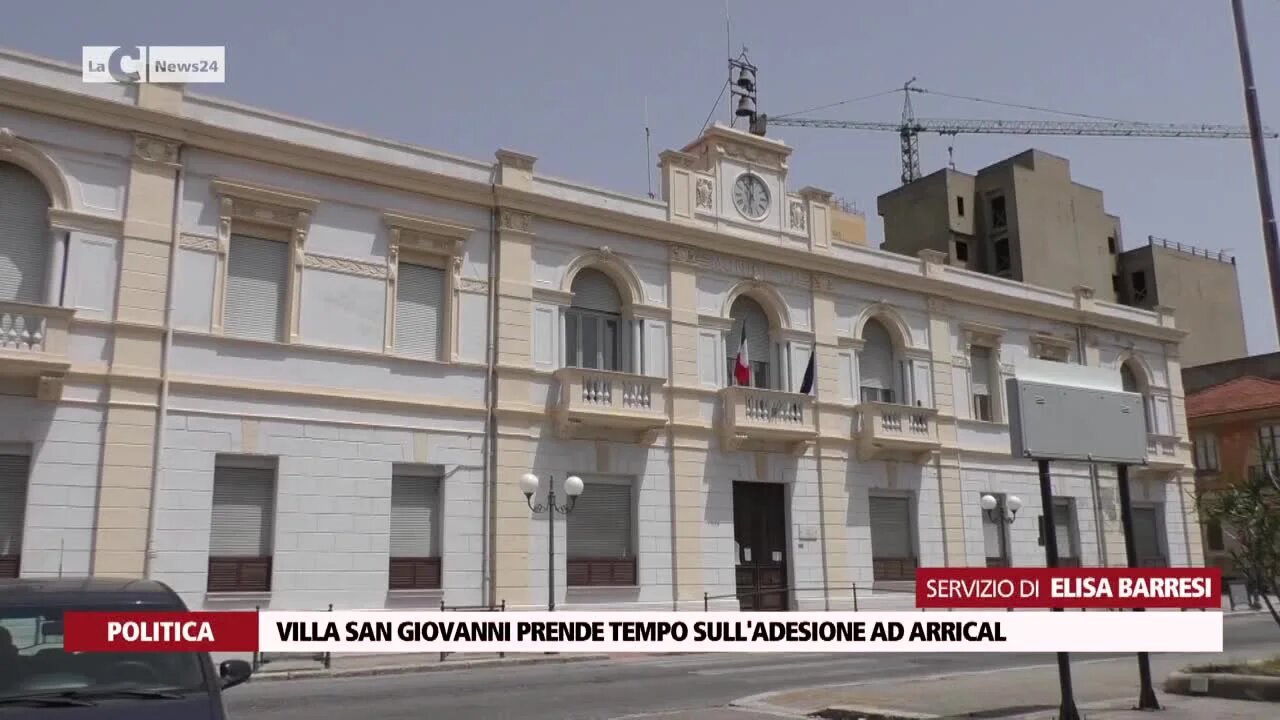 Villa San Giovanni prende tempo sull'adesione ad Arrical