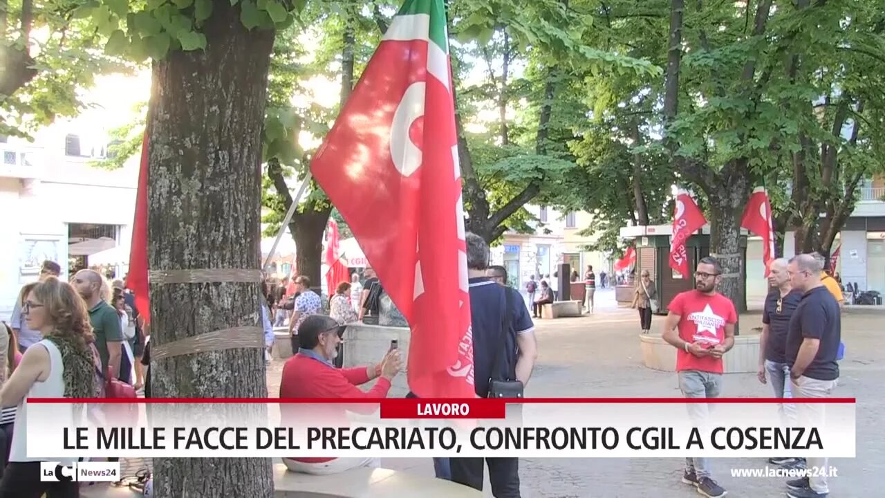 Le mille facce del precariato, confronto Cgil a Cosenza