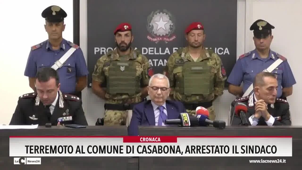 Terremoto al comune di Casabona, arrestato il sindaco