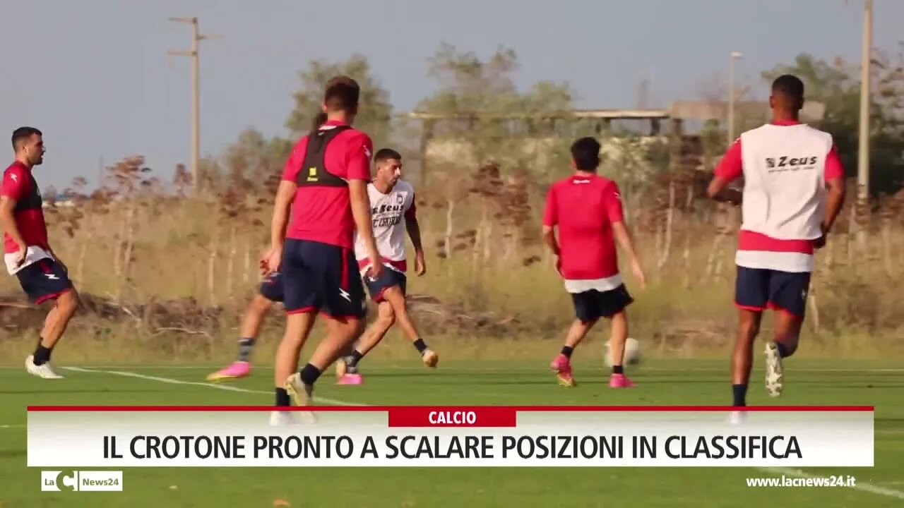 Il Crotone pronto a scalare posizioni in classifica