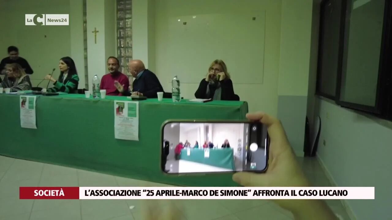 L’associazione “25 aprile – Marco De Simone” affronta il caso Lucano