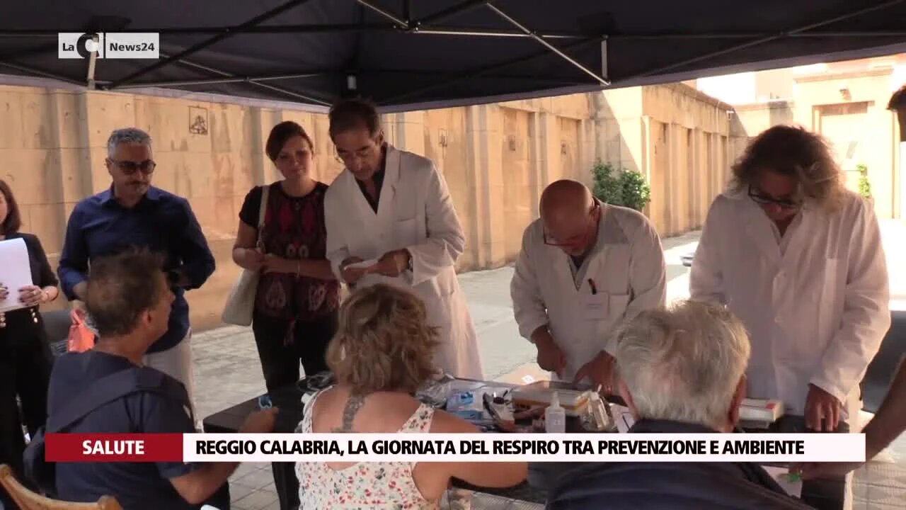 Reggio Calabria, la giornata del respiro tra prevenzione e ambiente