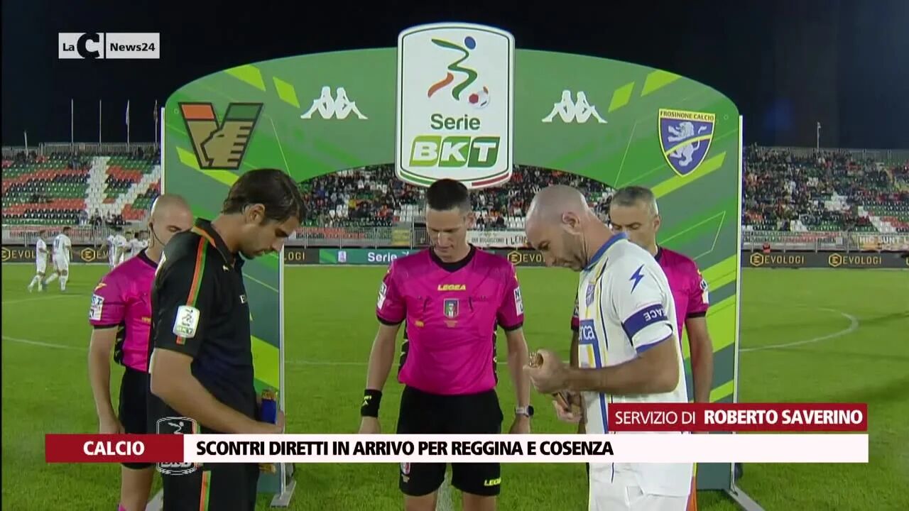 Scontri diretti in arrivo per Reggina e Cosenza