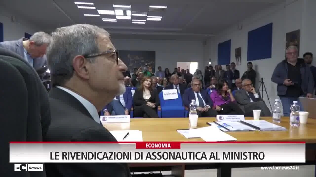 Le rivendicazioni di Assonautica al ministro