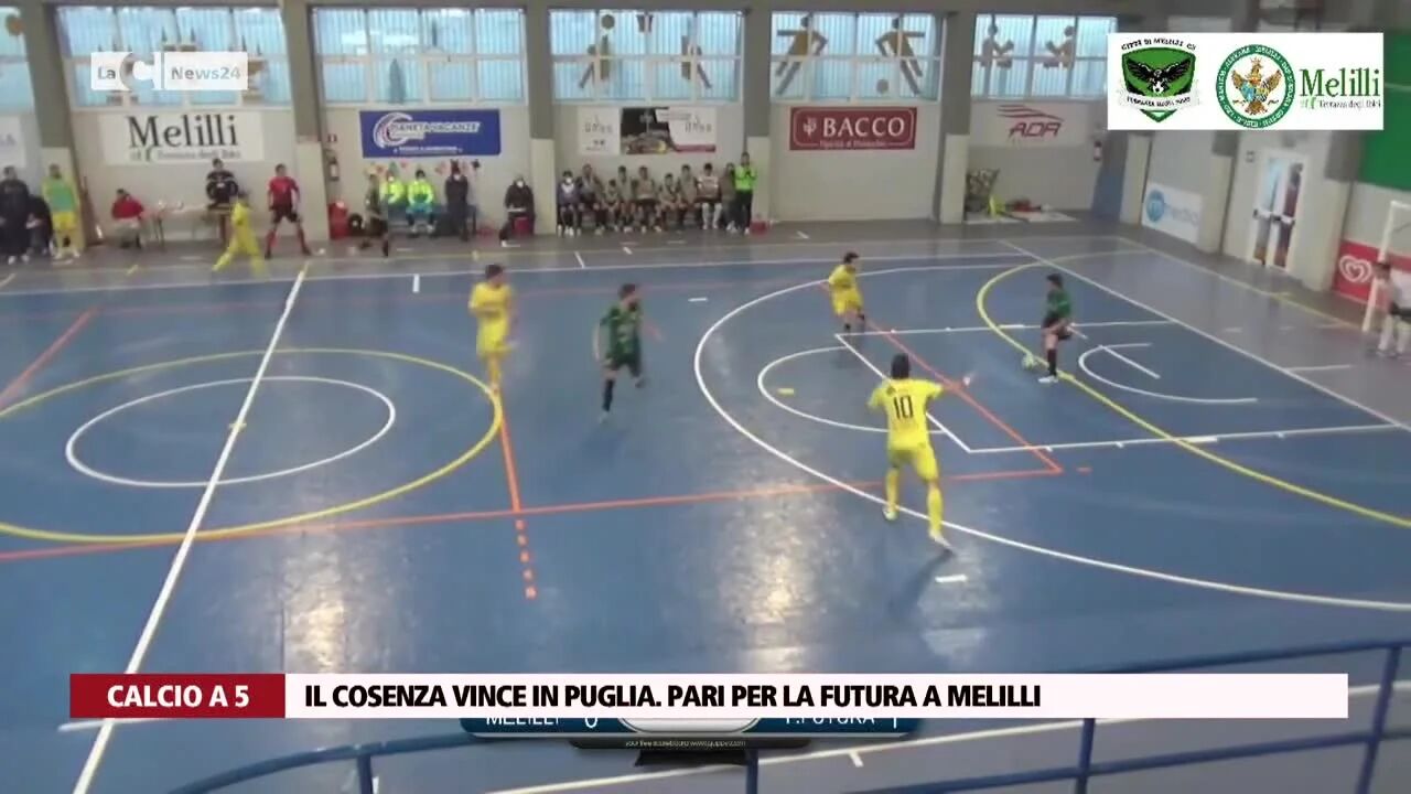 Il Cosenza vince in Puglia. Pari per la futura a Melilli