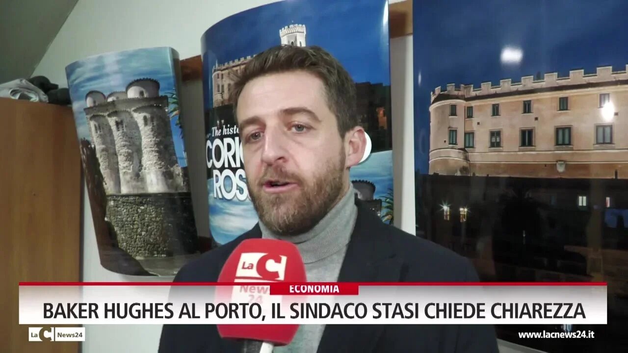 Baker Hughes al porto, il sindaco Stasi chiede chiarezza