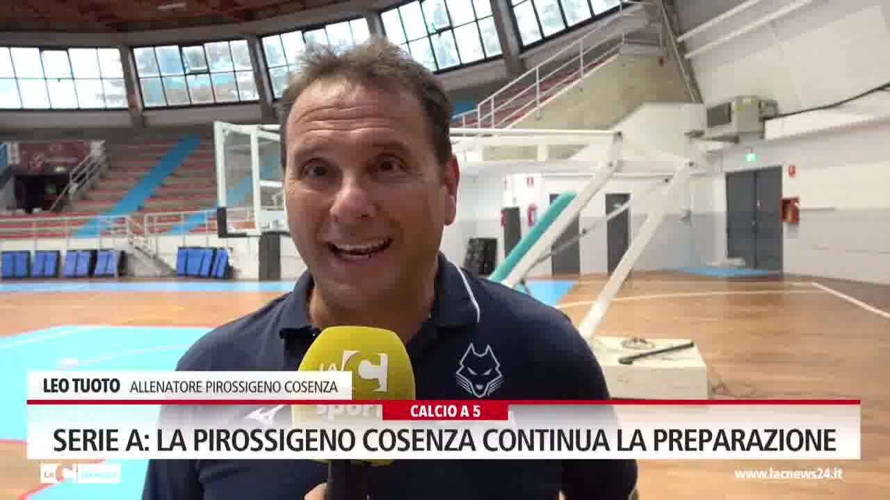Serie A, la Pirossigeno Cosenza continua la preparazione