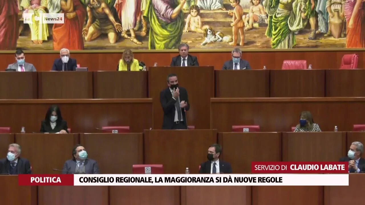 Consiglio regionale, la maggioranza si dà nuove regole