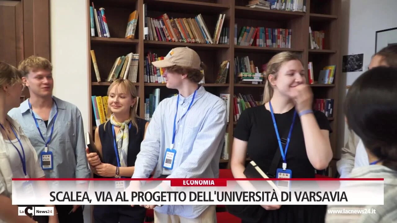 Scalea, via al progetto dell'Università di Varsavia