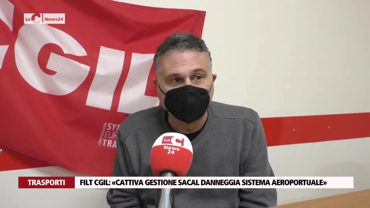 Filt Cgil: «cattiva gestione Sacal danneggia sistema aeroportuale»