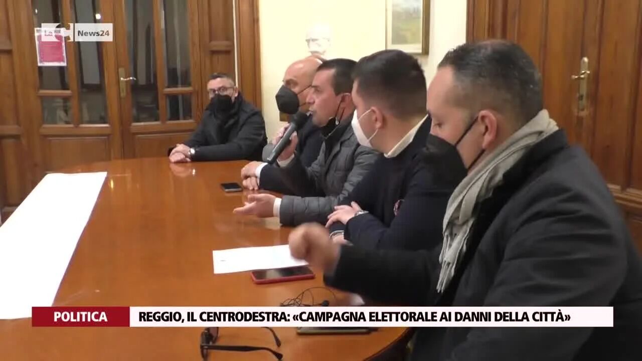 Reggio, il centrodestra: «campagna elettorale ai danni della città»