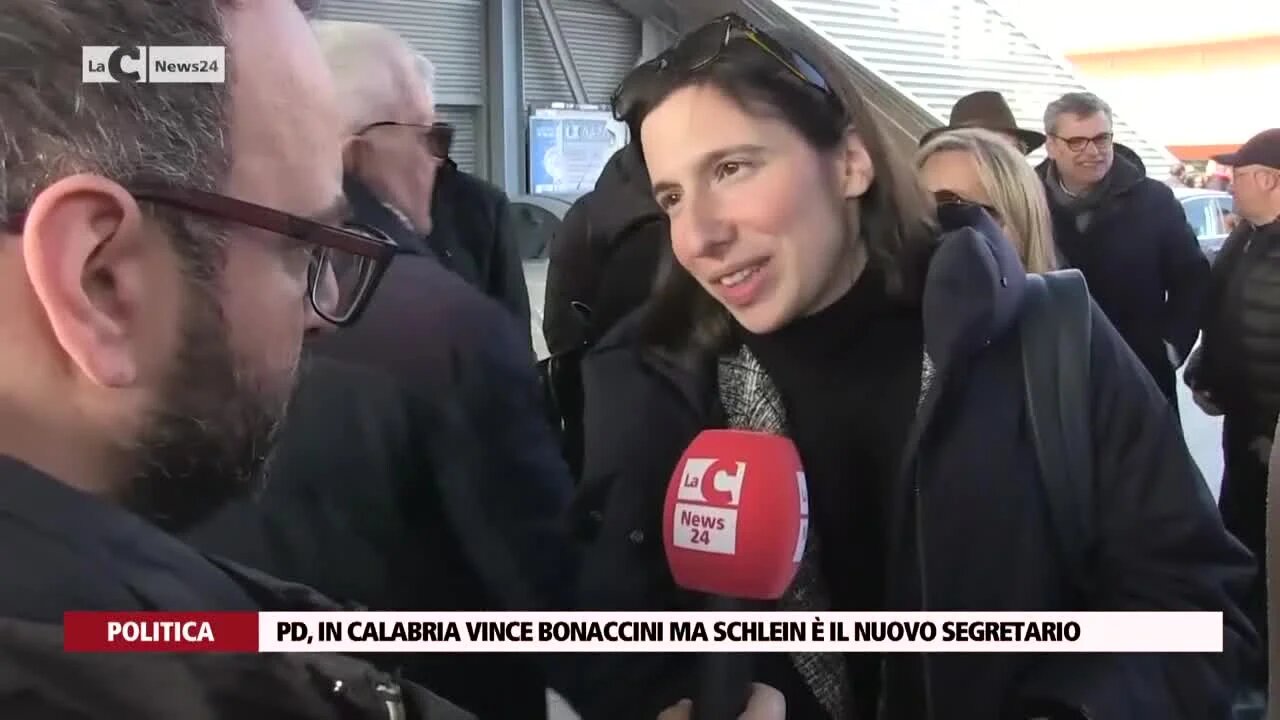 Pd, in Calabria vince Bonaccini ma Schlein è il nuovo segretario