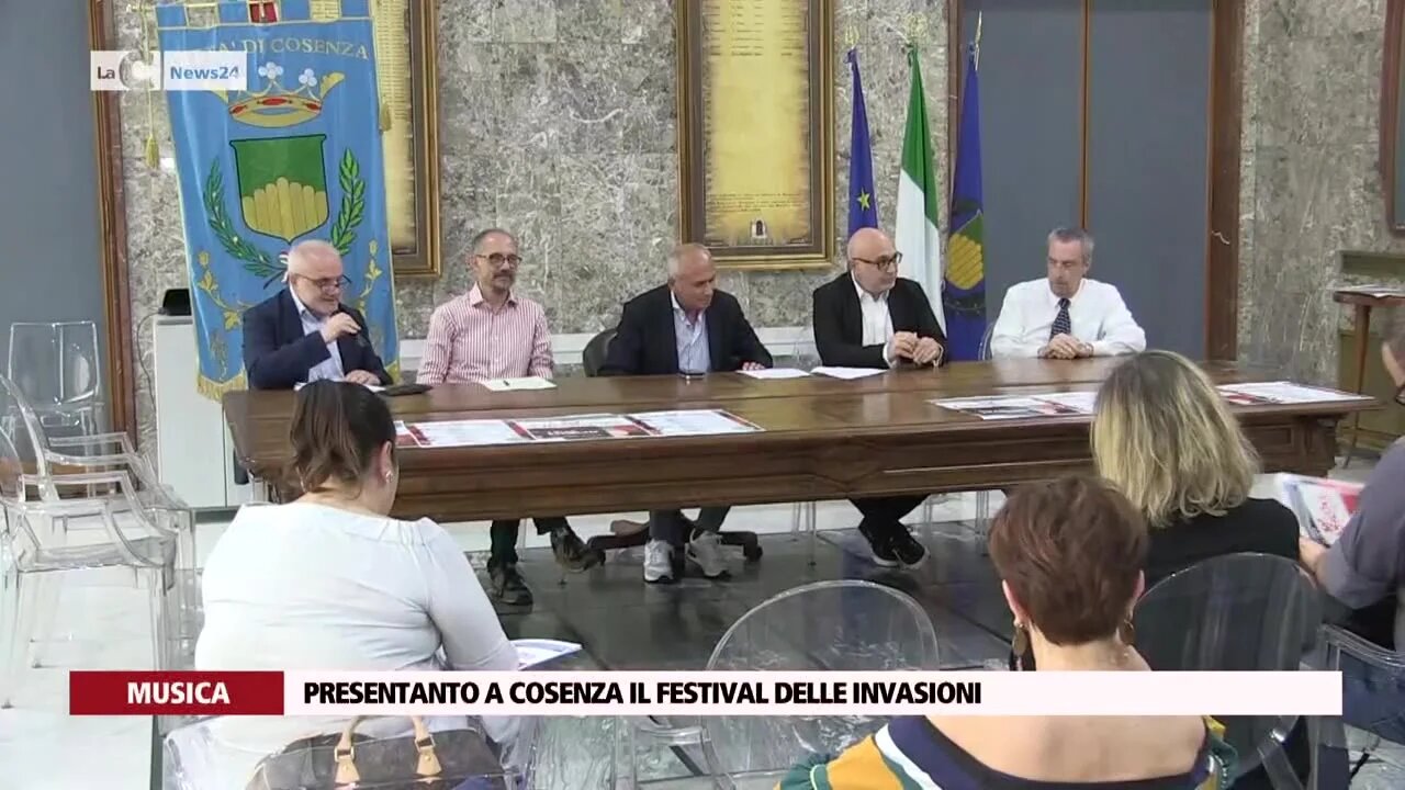 Presentanto a Cosenza il Festival delle invasioni