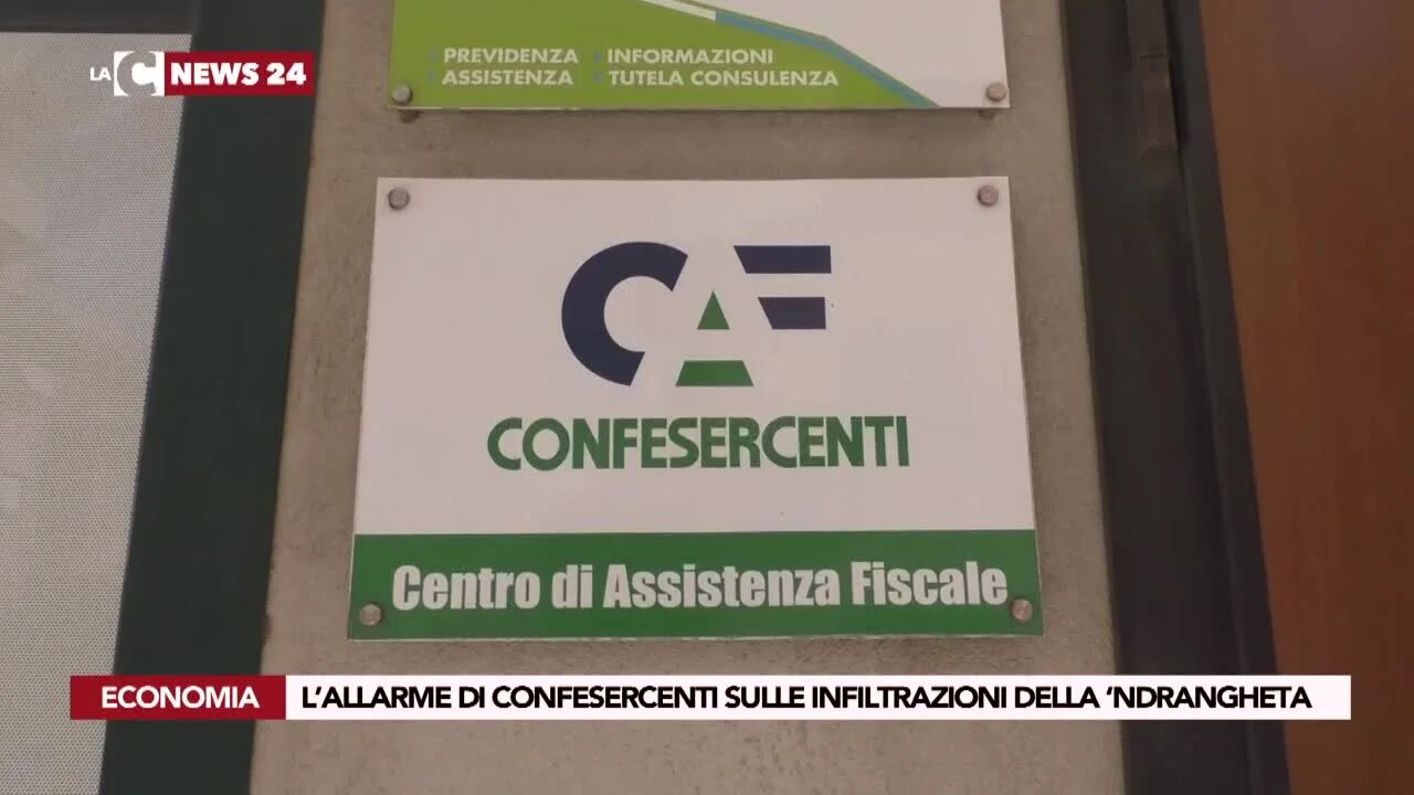 L’allarme di Confesercenti sulle infiltrazioni della ‘ndrangheta