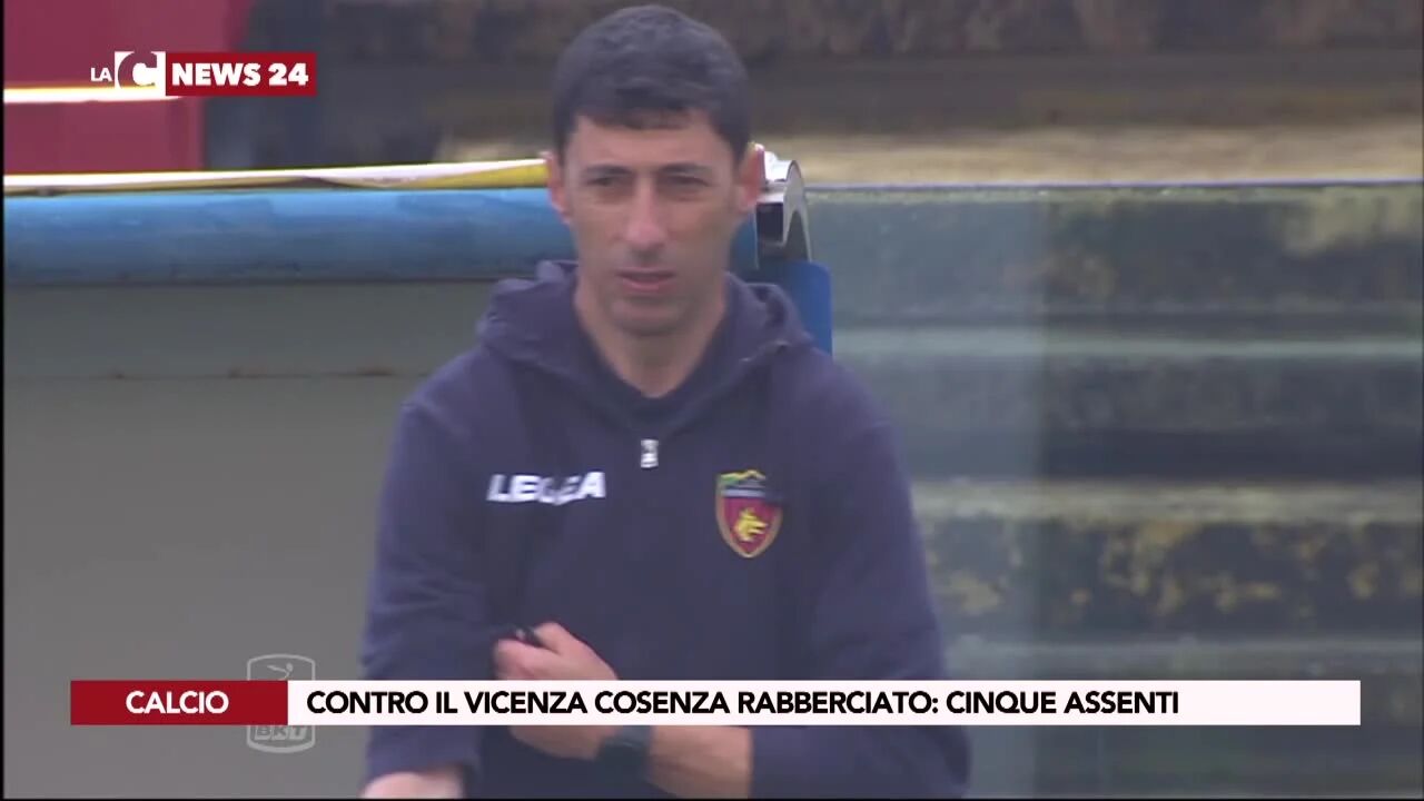 Contro il Vicenza Cosenza rabberciato: cinque assenti