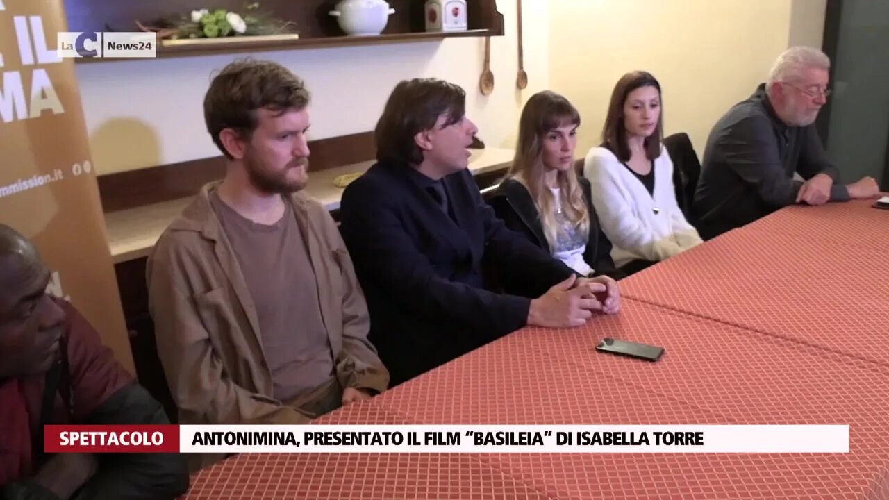 Cinema, presentato ad Antonimina il film Basileia di Isabella Torre: sarà girato interamente in Calabria