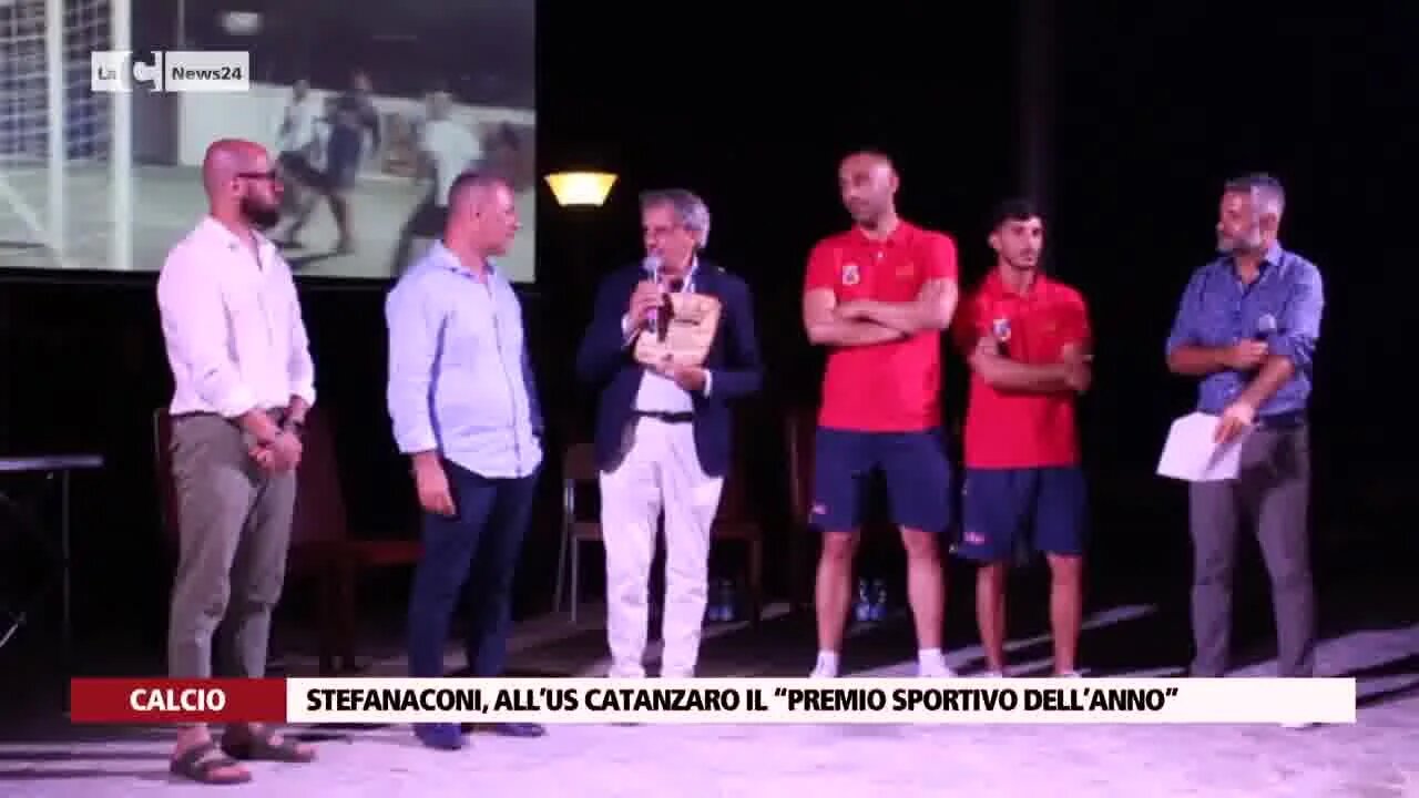 Stefanaconi, all’US Catanzaro il “Premio Sportivo dell’anno”