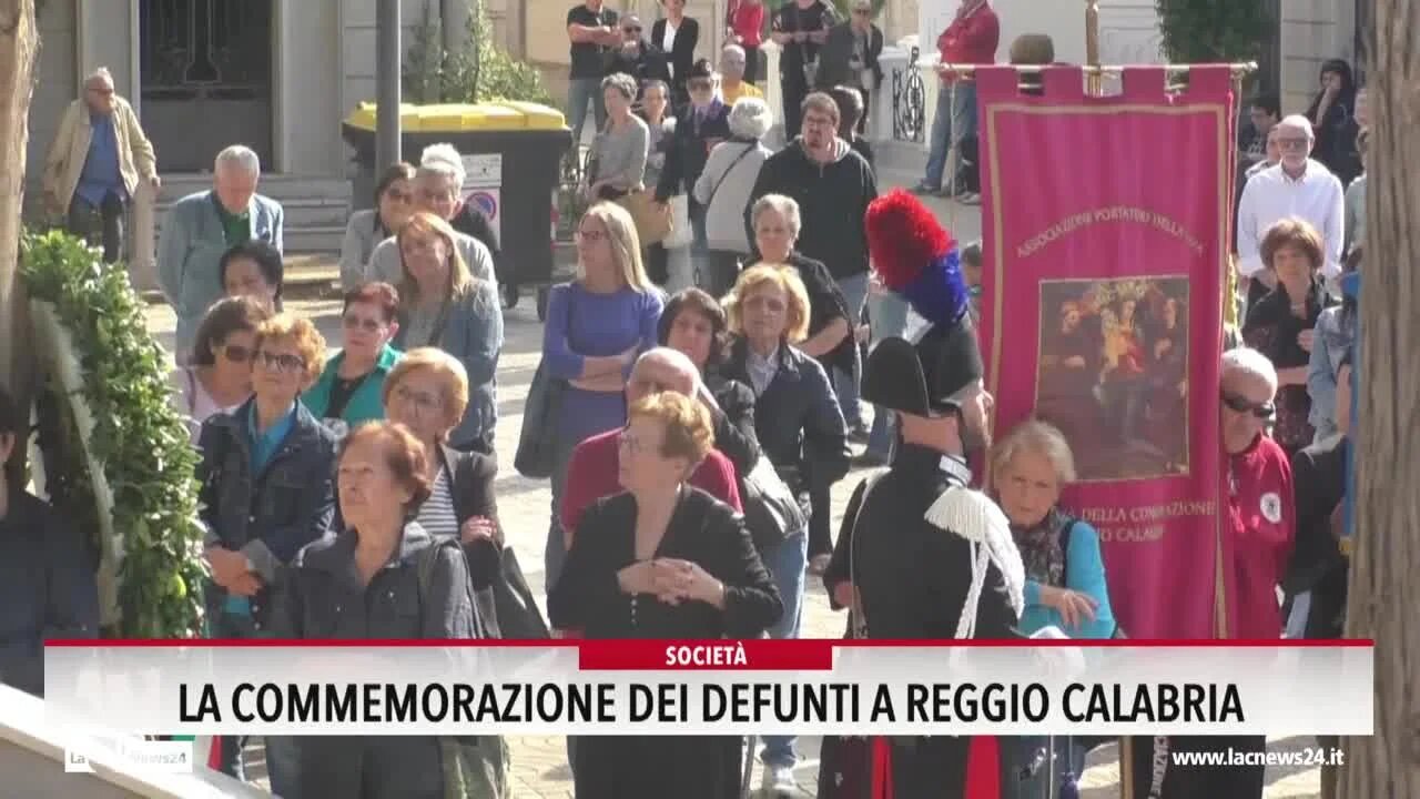 La commemorazione dei defunti a Reggio Calabria