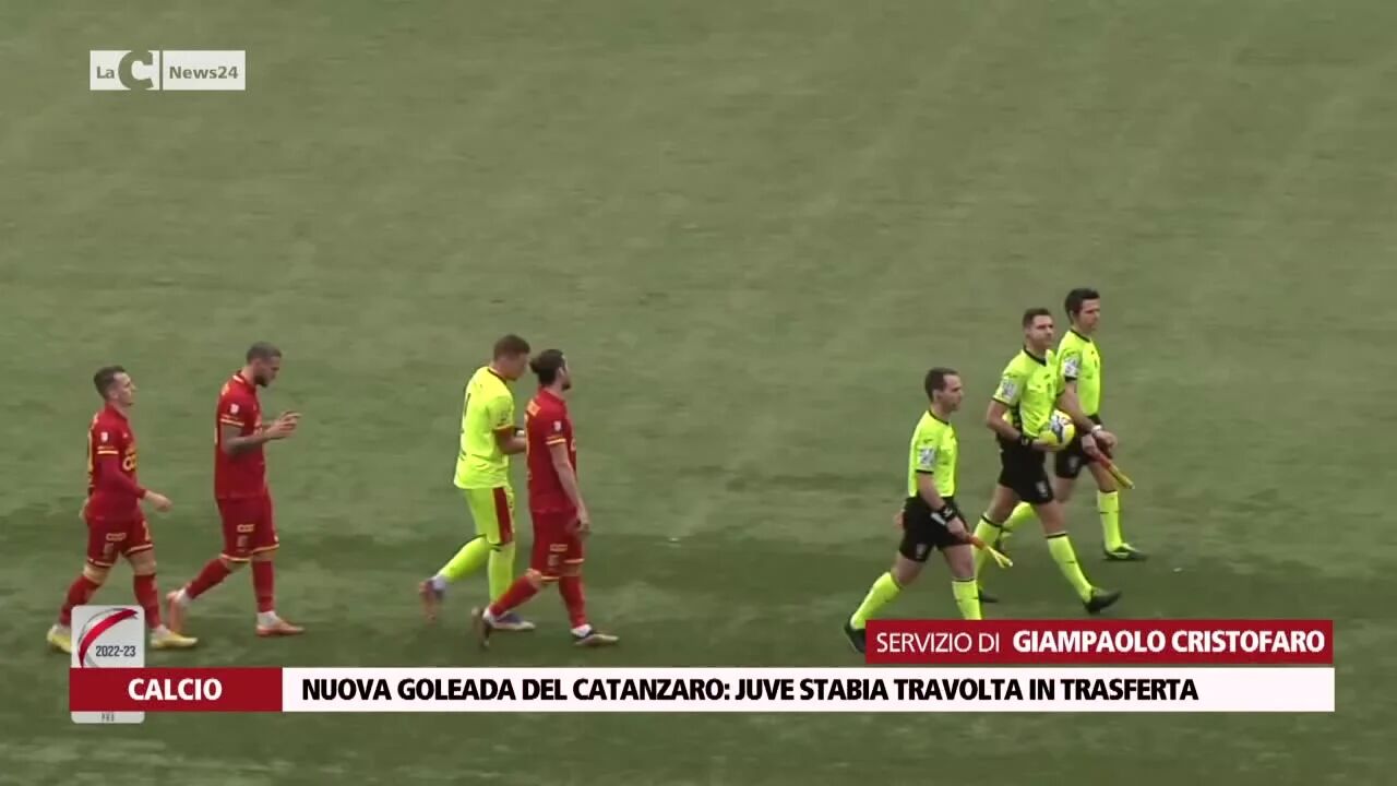 Nuova goleada del Catanzaro, Juve Stabia travolta in trasferta