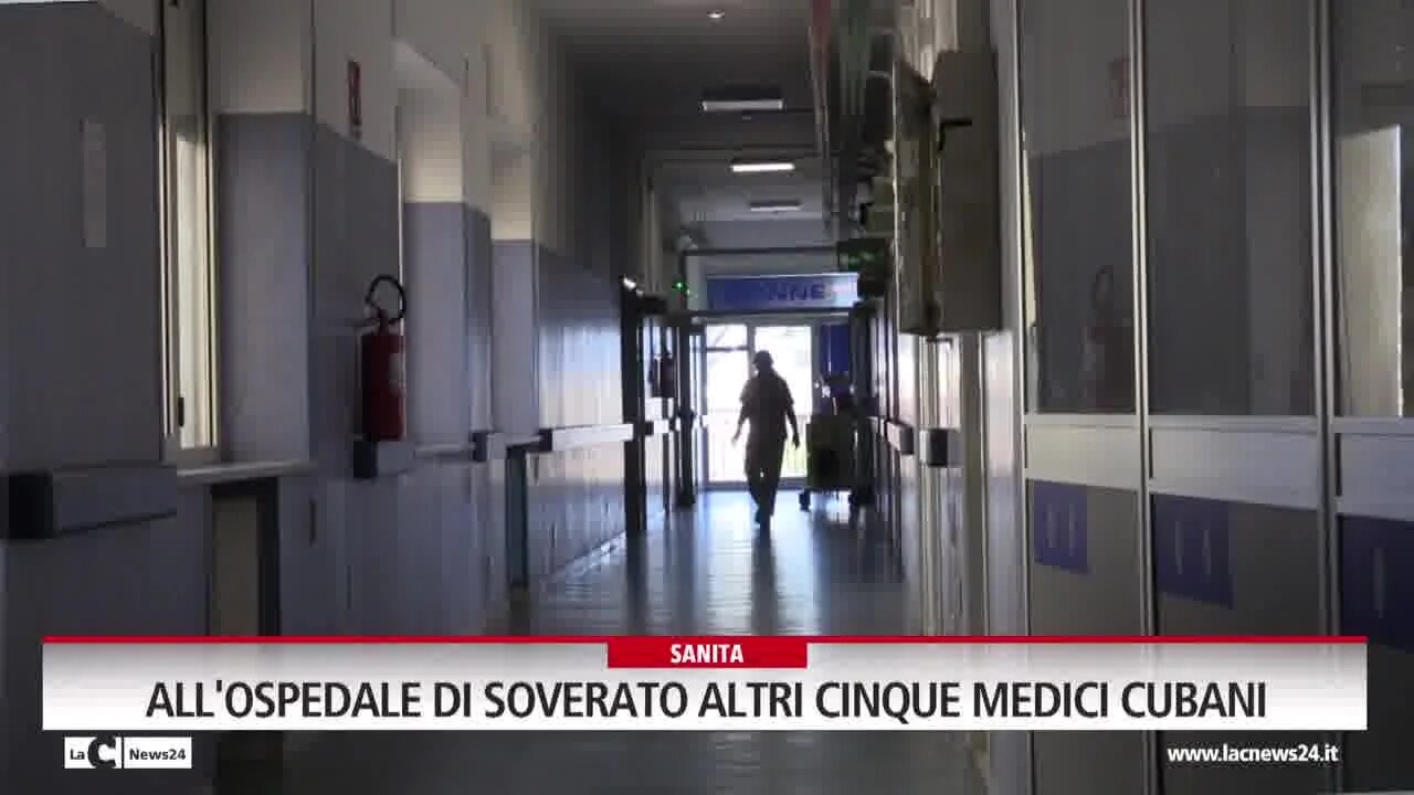 All’ospedale di Soverato altri medici cubani: «Integrano le carenze ma serve un potenziamento dei servizi»