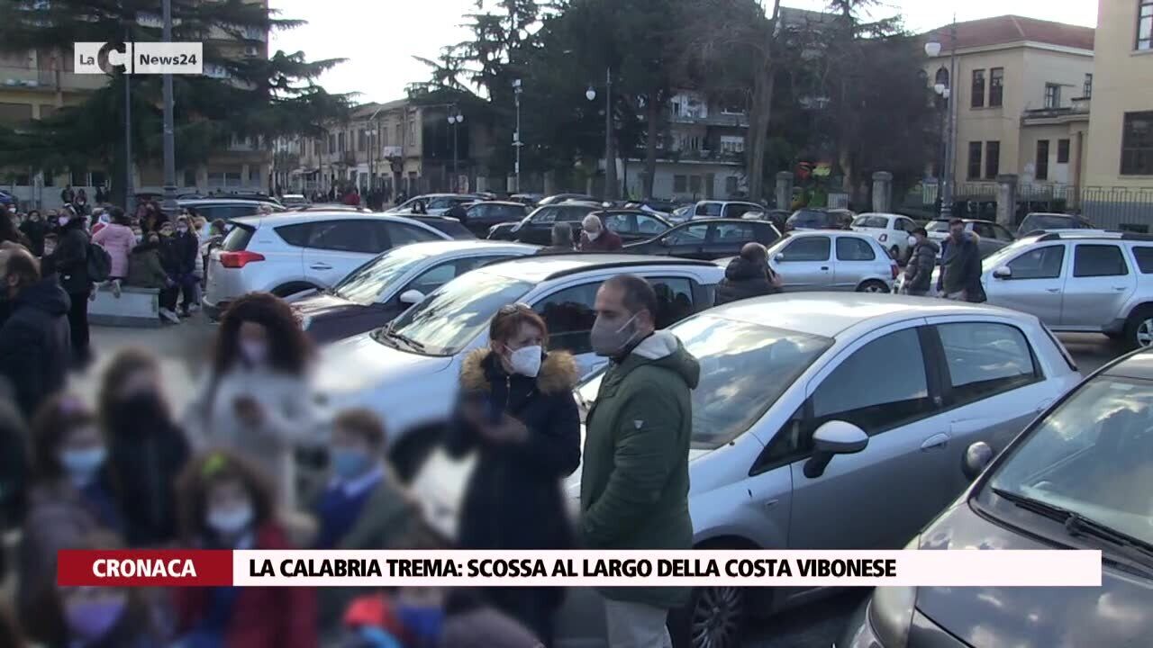 La Calabria trema: scossa al largo della costa vibonese