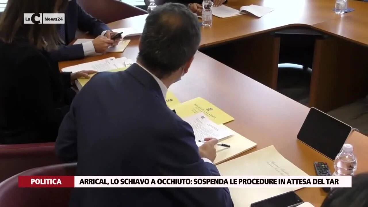 Arrical, Lo Schiavo a Occhiuto: sospenda le procedure in attesa del Tar