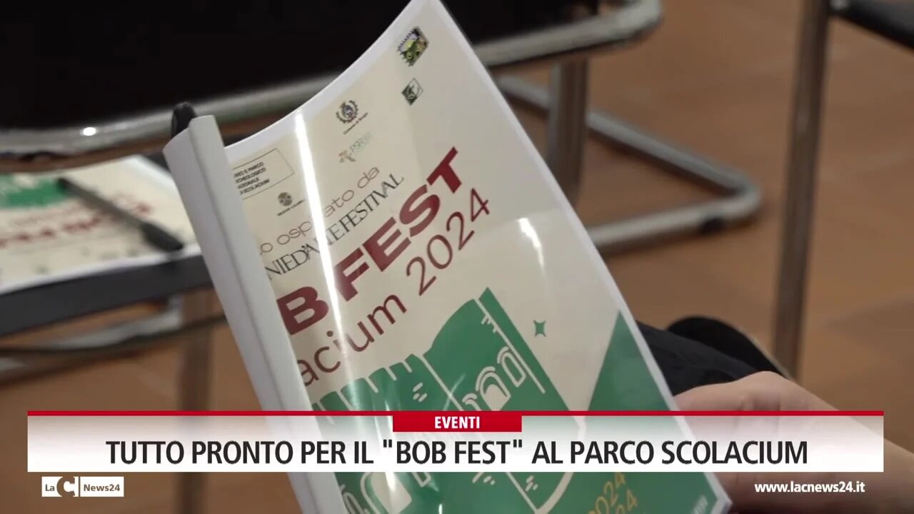 Tutto pronto per il Bob Fest al parco Scolacium