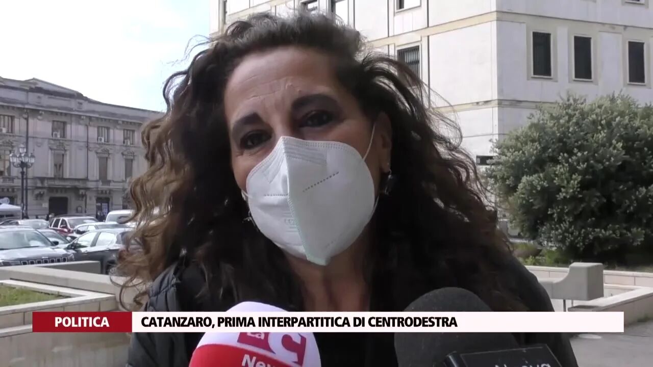 Catanzaro, prima interpartitica di centrodestra