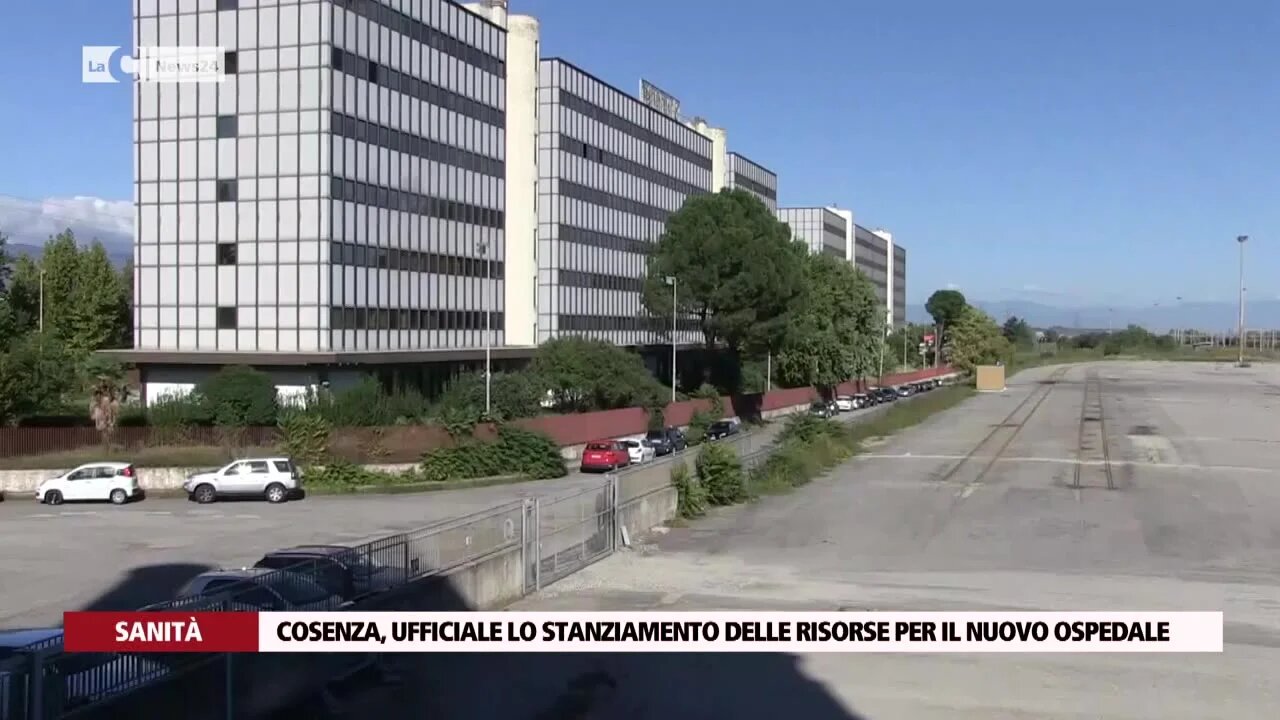 Cosenza, ufficiale lo stanziamento delle risorse per il nuovo ospedale