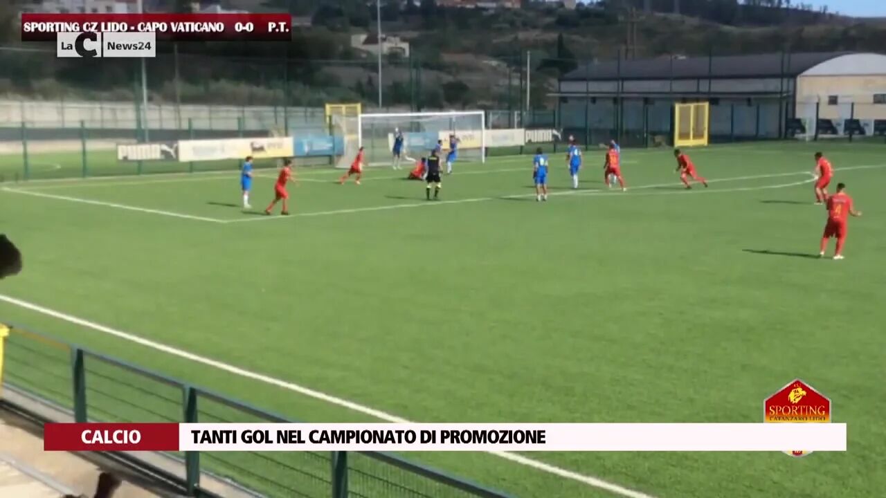 Tanti gol nel campionato di Promozione