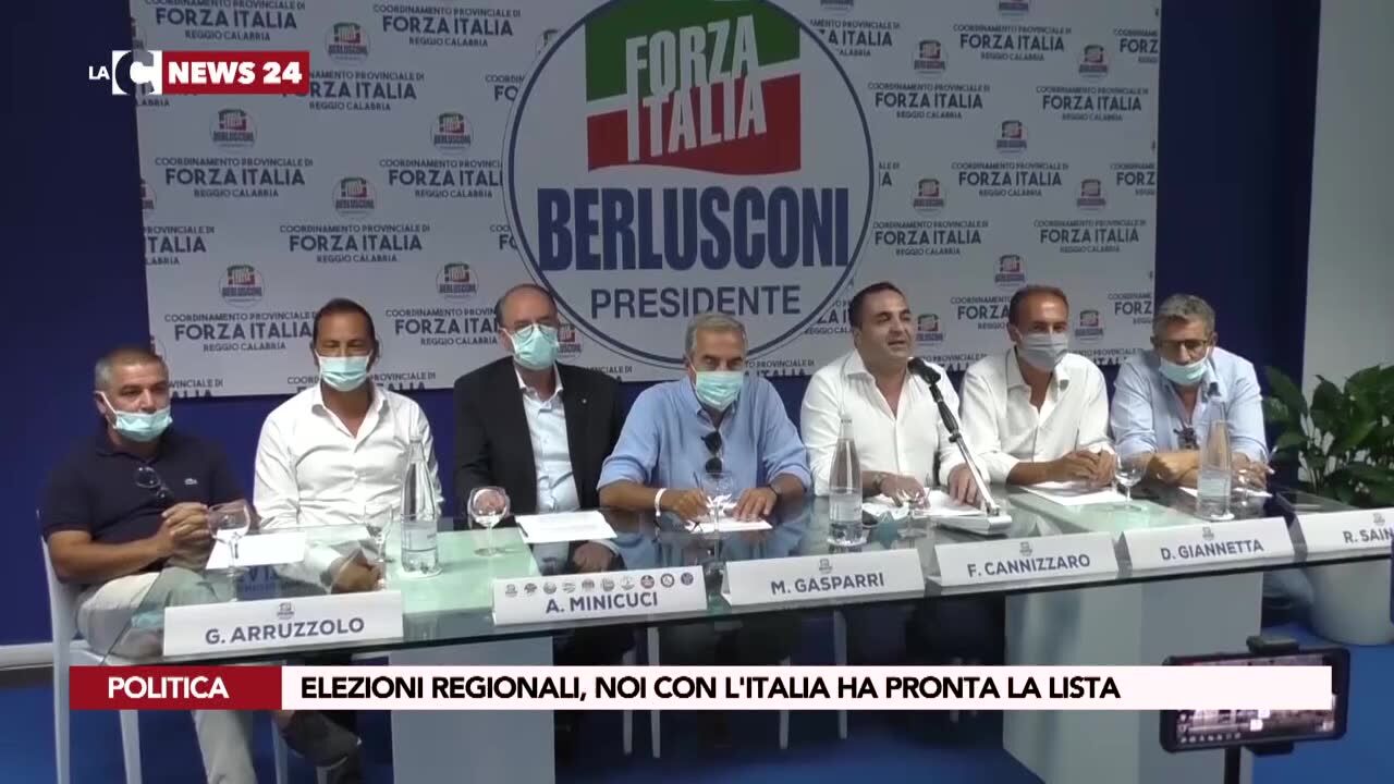 Elezioni regionali, Noi con l'Italia ha pronta la lista