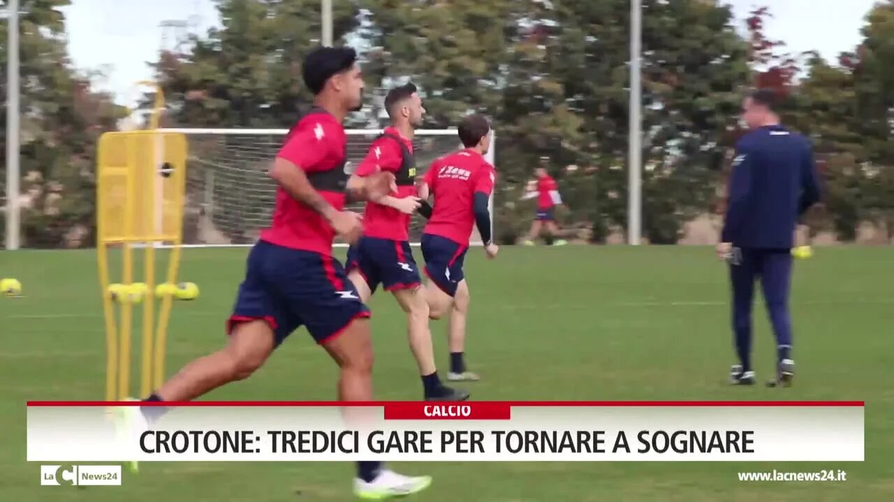 Crotone: tredici gare per tornare a sognare