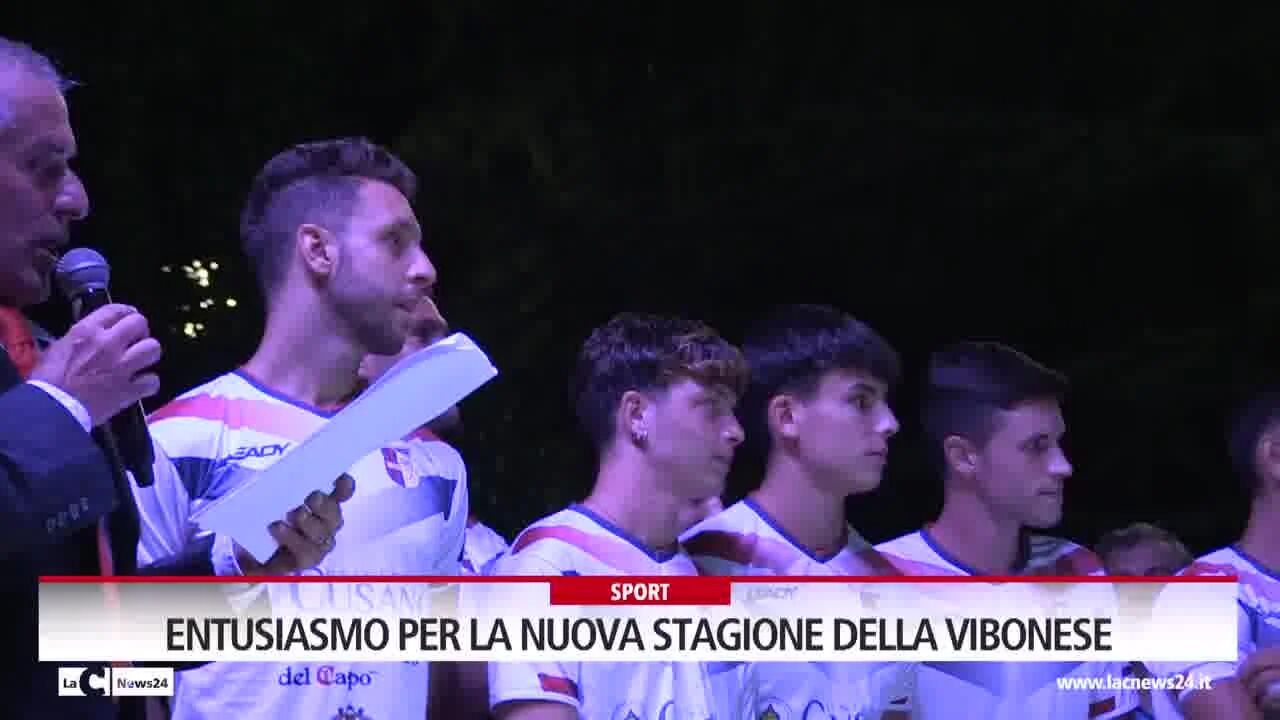 Entusiasmo per la nuova stagione della Vibonese