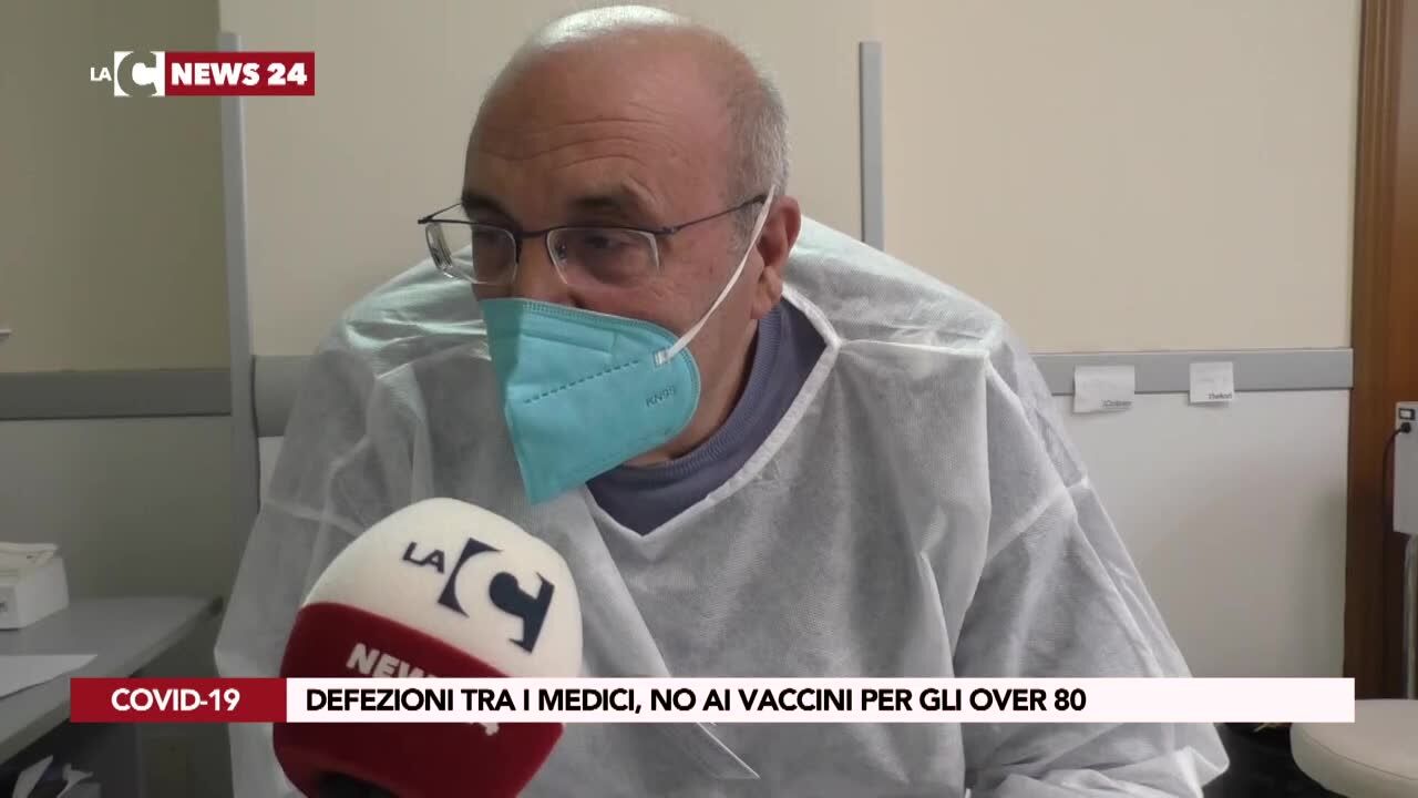 Defezioni tra i medici, no ai vaccini per gli over 80