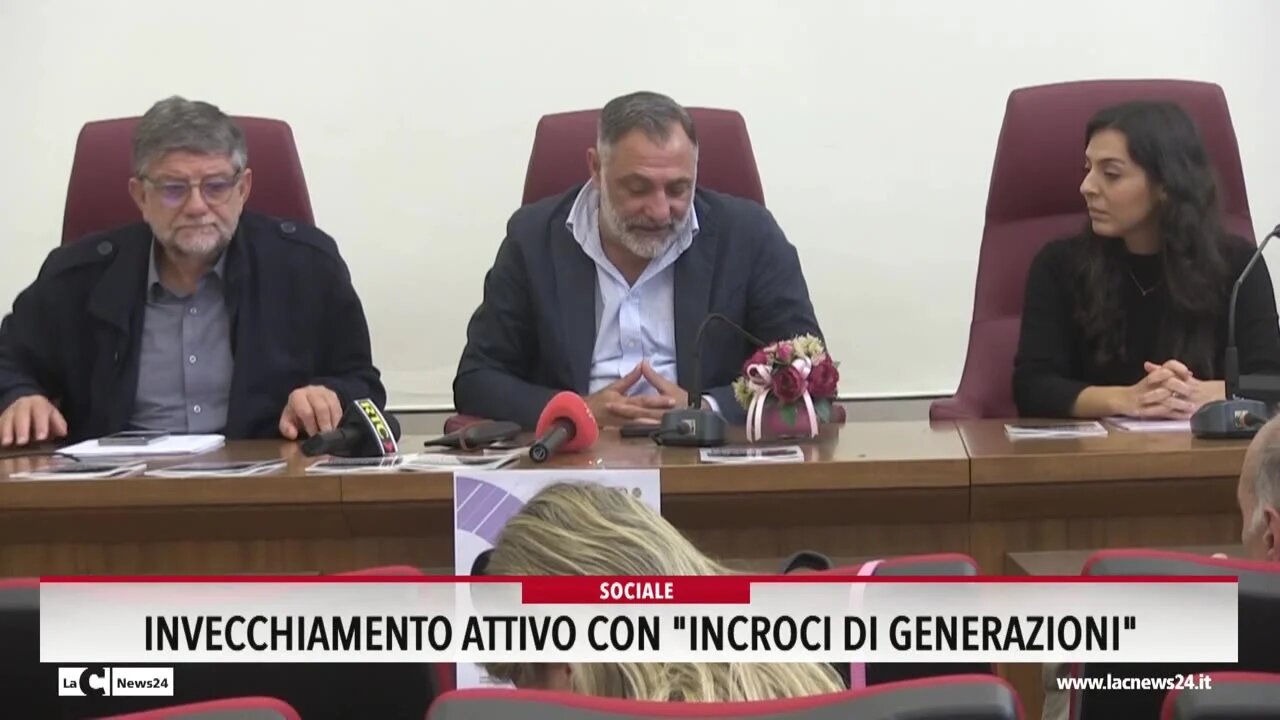 Invecchiamento attivo con incroci tra generazioni