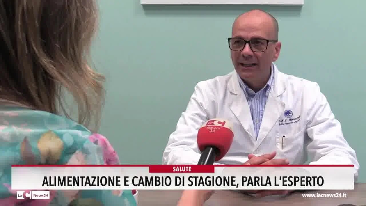 Alimentazione e cambio di stagione, i consigli del professor Abenavoli per affrontare al meglio la fine dell’estate anche a tavola