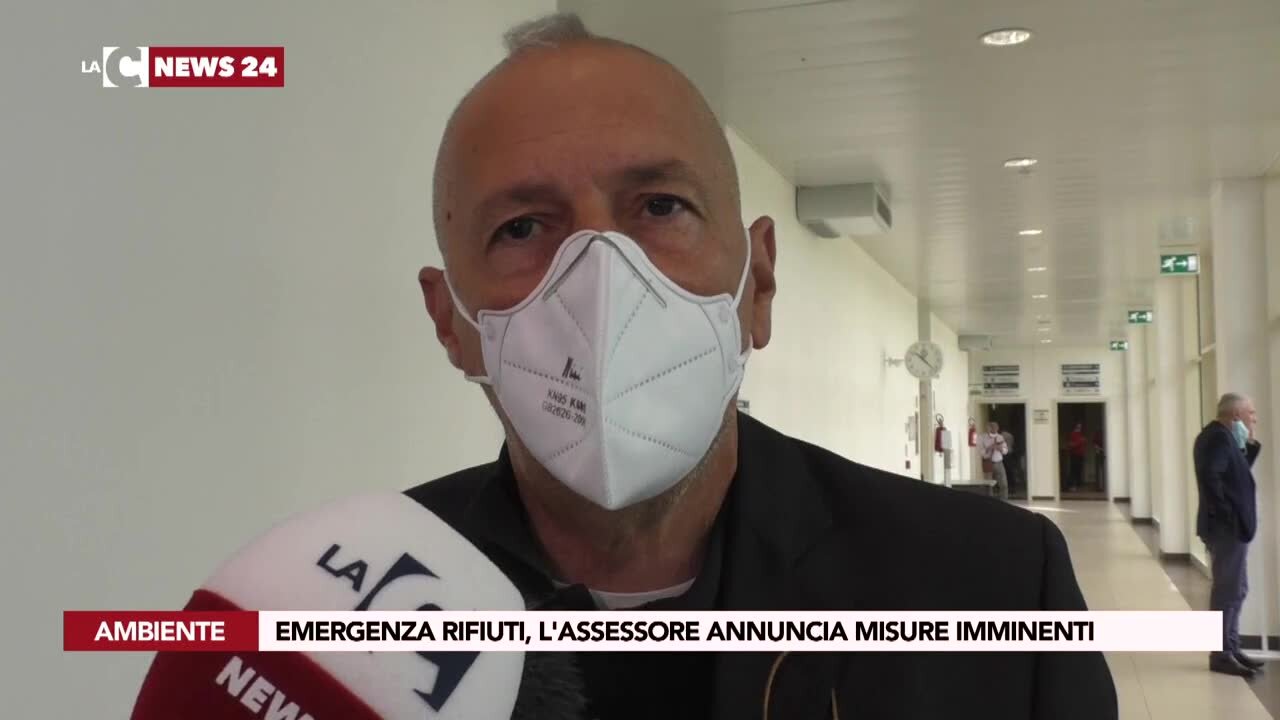 Emergenza rifiuti, l'assessore annuncia misure imminenti