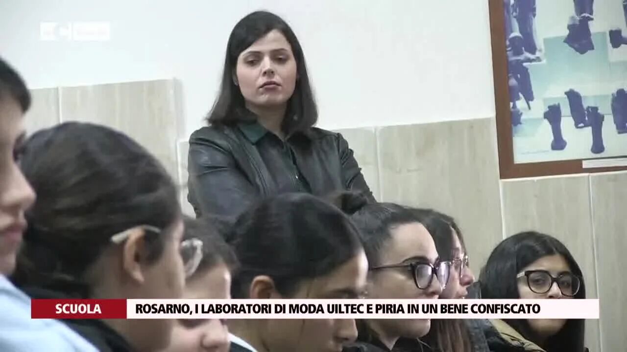 Rosarno, i laboratori di moda Uiltec e Piria in un bene confiscato